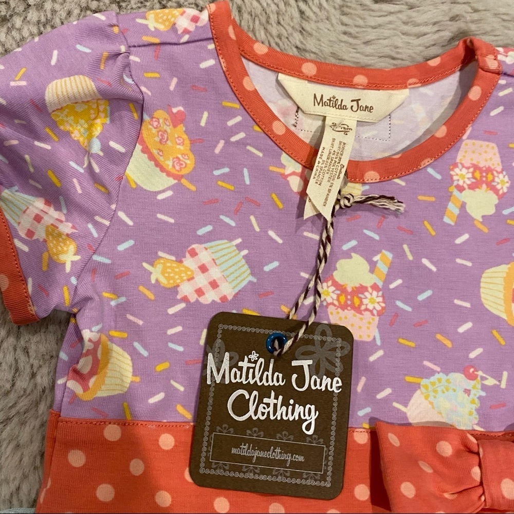Matilda Jane extra sprinkles birthday dress 12/18m NWT - Picture 7 of 7